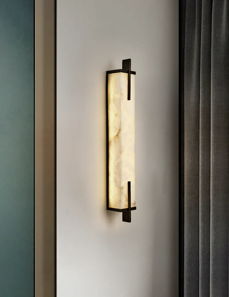 Alabaster Calliope Wall Sconce