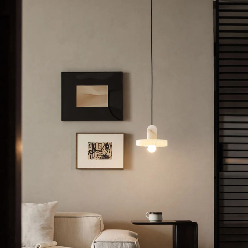 Carrara Alabaster Pendant Lamp