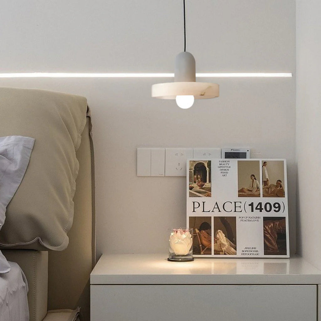 Carrara Alabaster Pendant Lamp