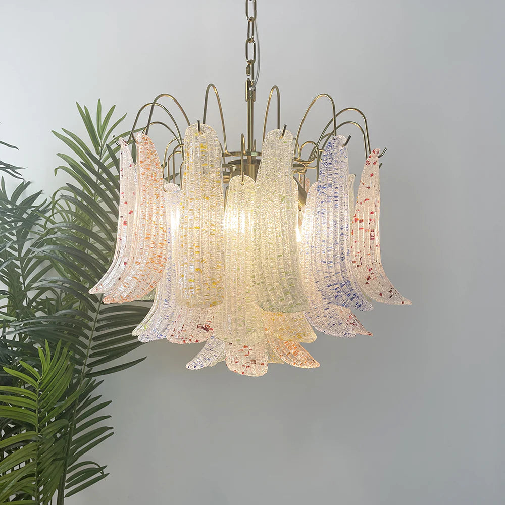 Colorful Murano Glass Chandelier