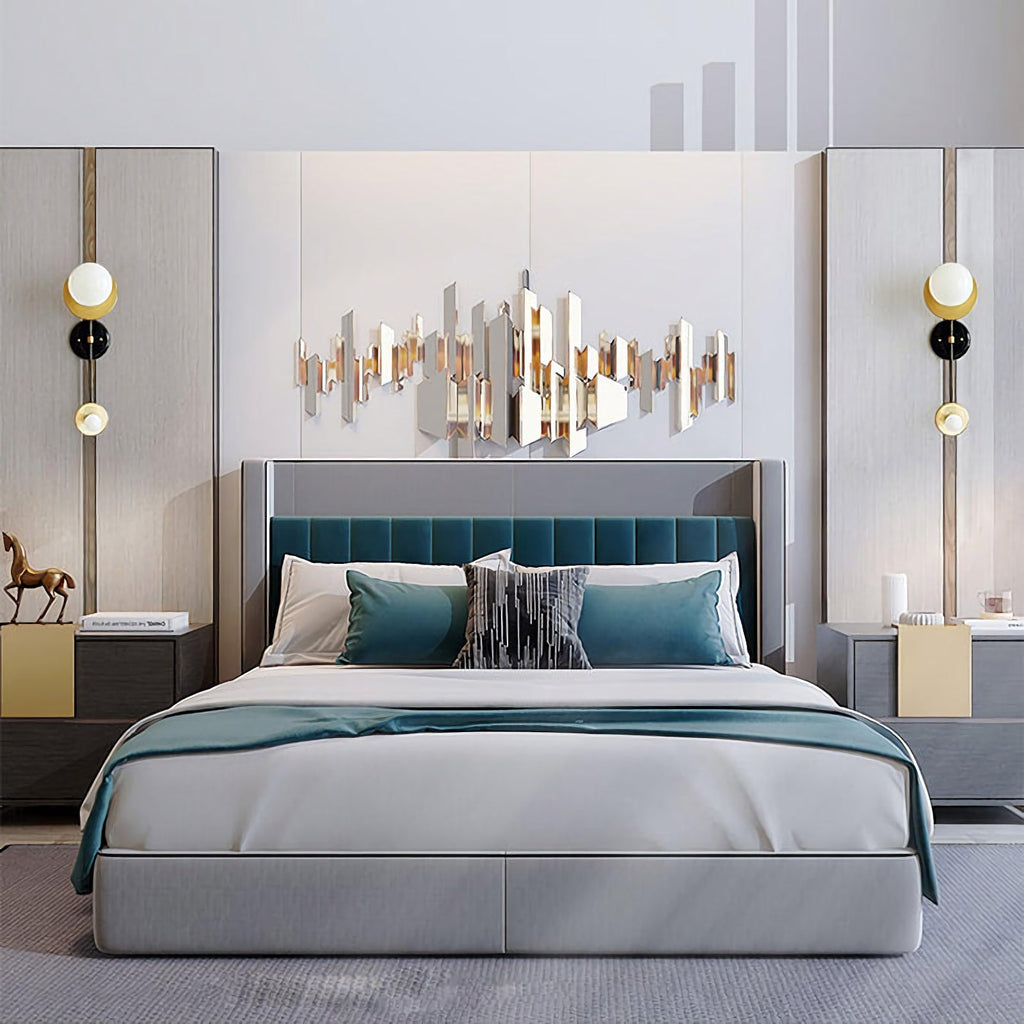 Contemporary Geometric Composition Wall Lamp
