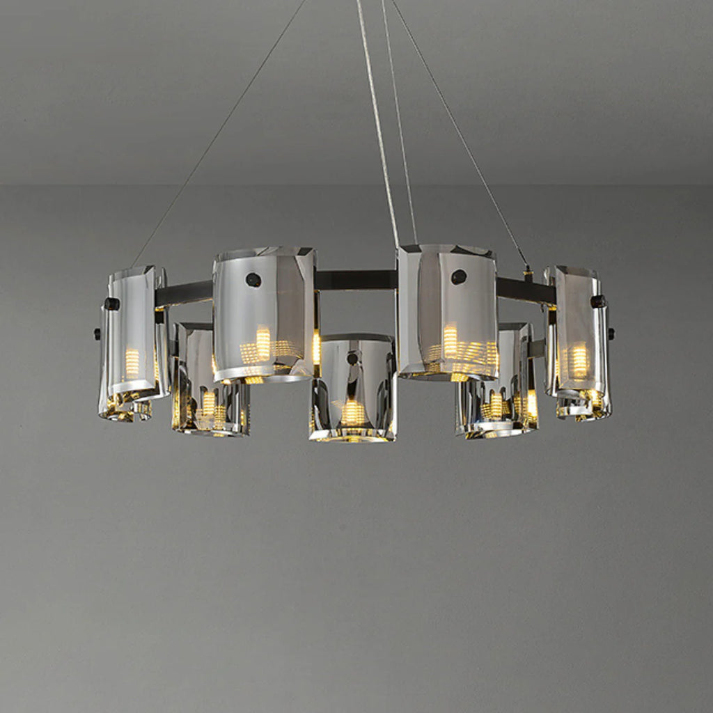 Circular Corlota Glass Chandelier