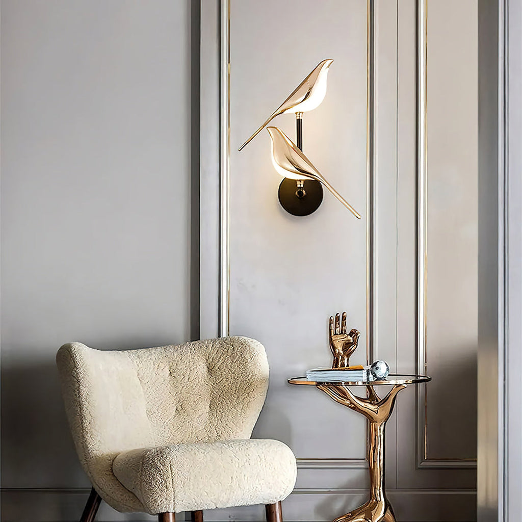 Creative Bird-shaped Wall Lamp