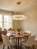 Crown Crystal Round Crystal Chandelier