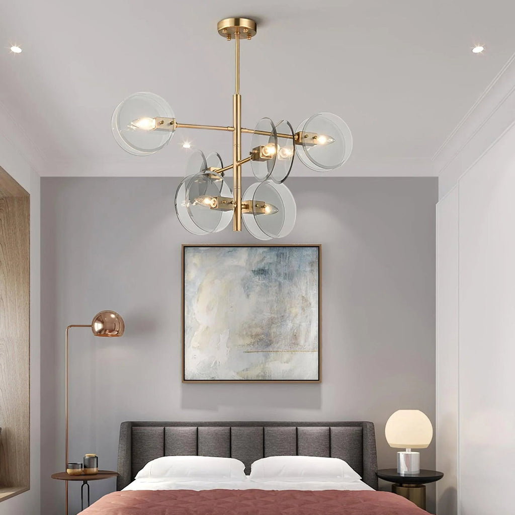 Disc Arteriors Norwich Glass Chandelier