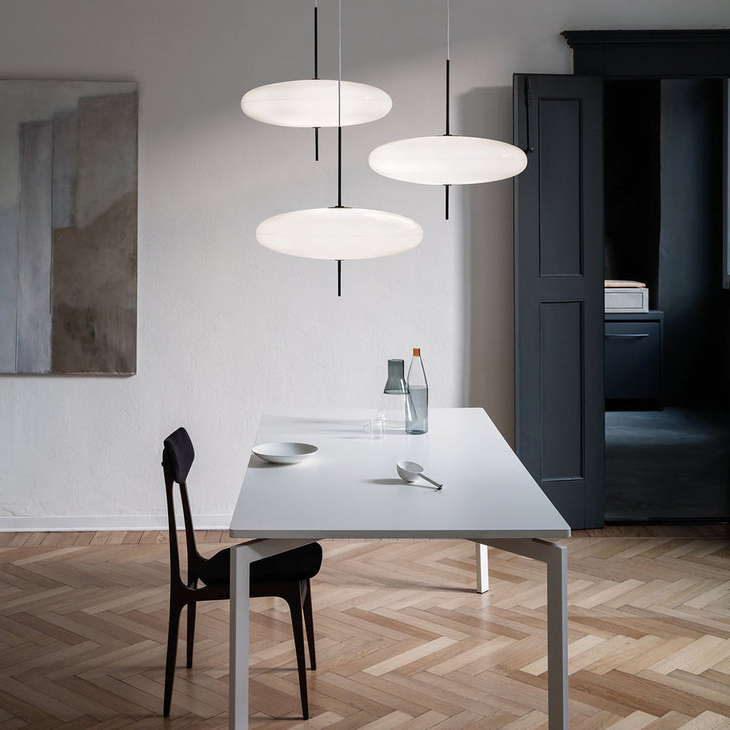 Floating Orb Ceiling Light