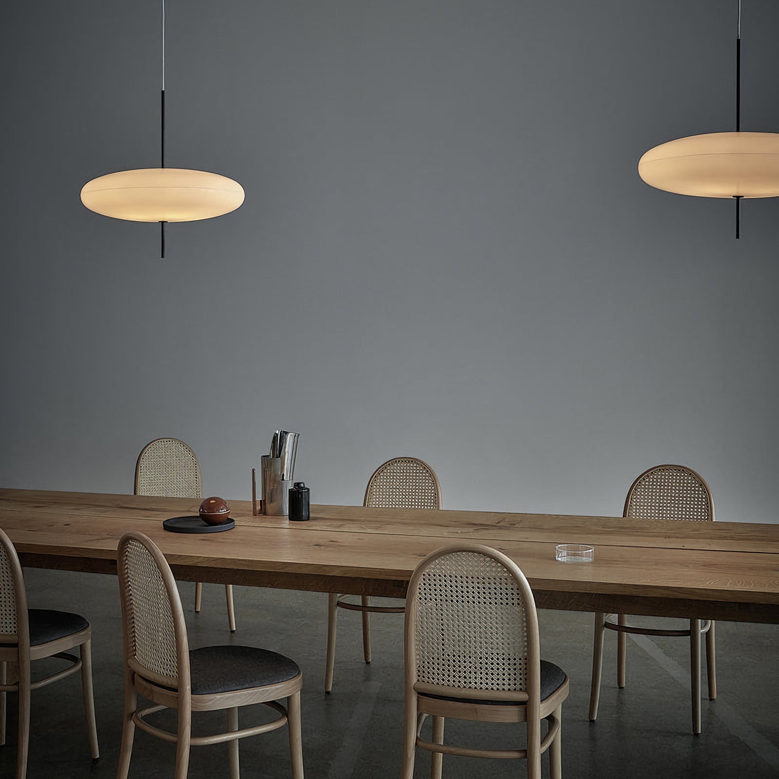 Floating Orb Ceiling Light