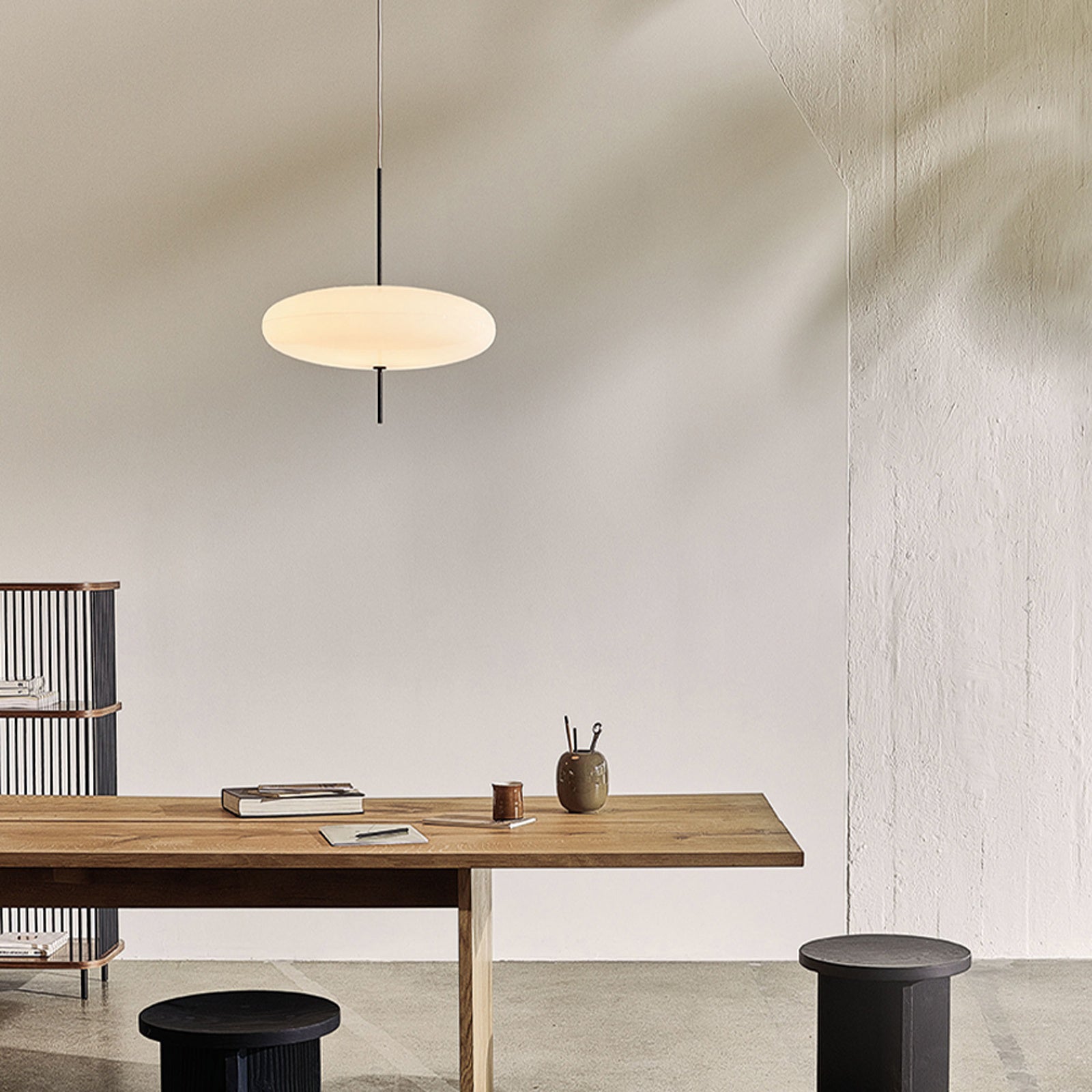 Floating Orb Ceiling Light