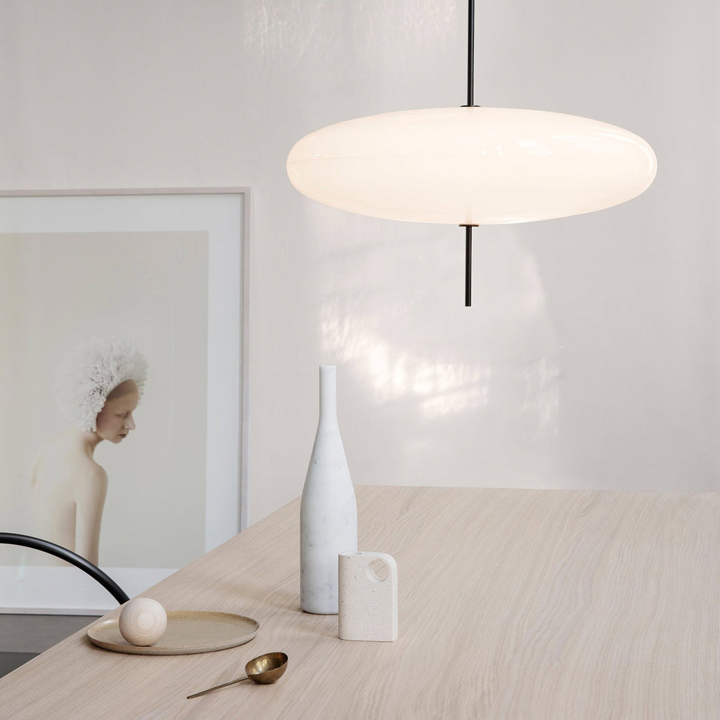 Floating Orb Ceiling Light