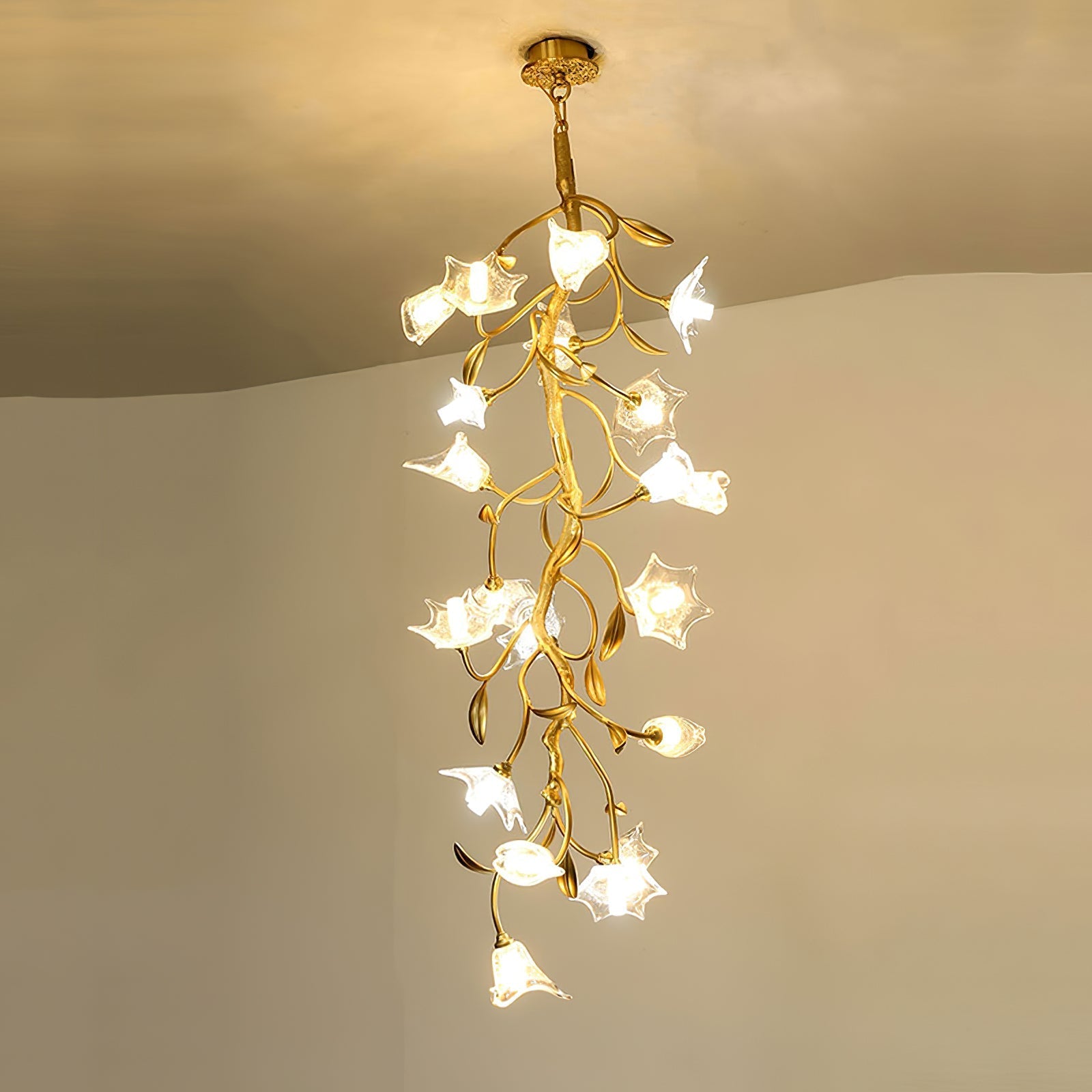 Flower Craftsman Chandelier