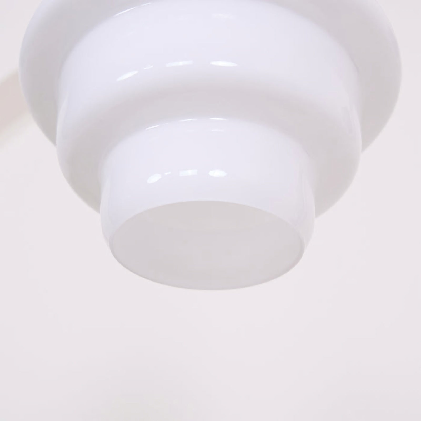 Nordic Cream White Glass Pendant Lights
