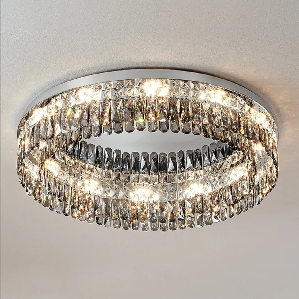 Round Giano Crystal Ceiling Ceiling light