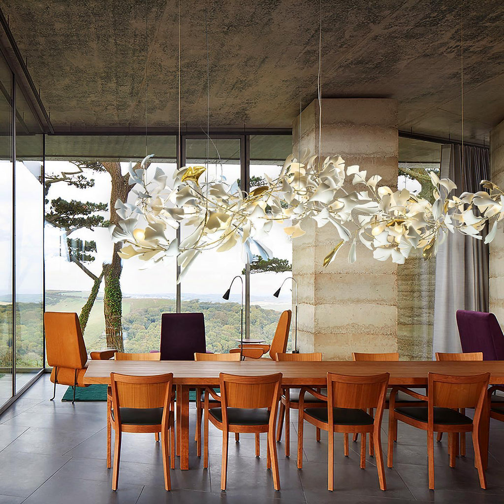 Gingko Ceramic Chandelier A