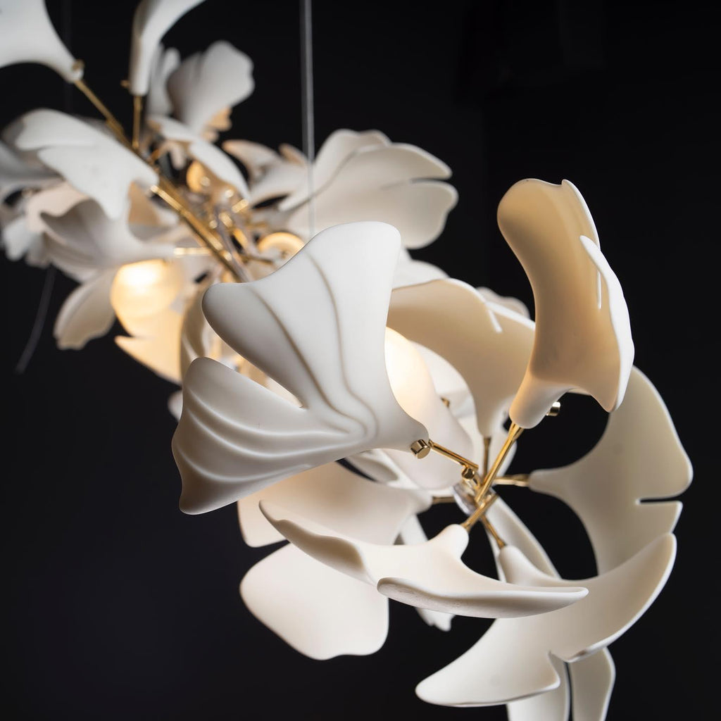 Gingko Ceramic Chandelier A
