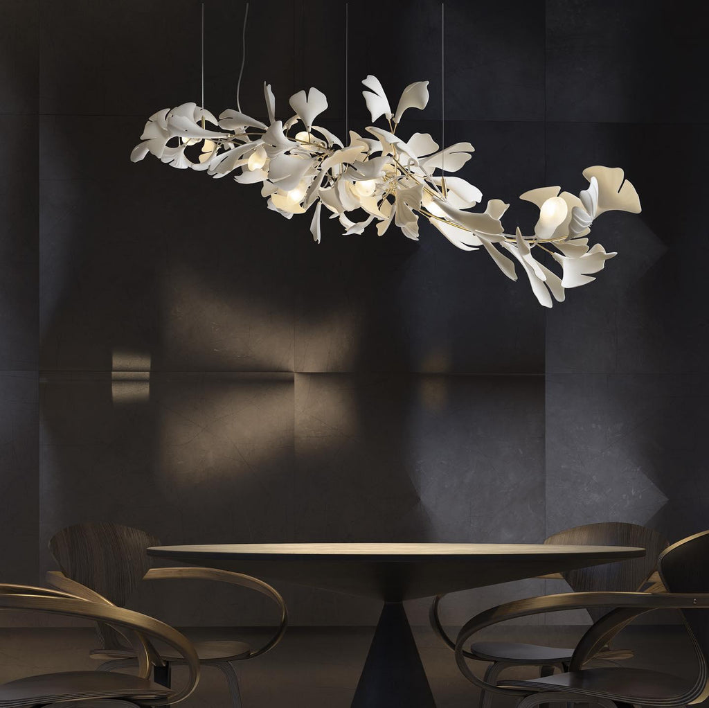 Gingko Ceramic Chandelier A