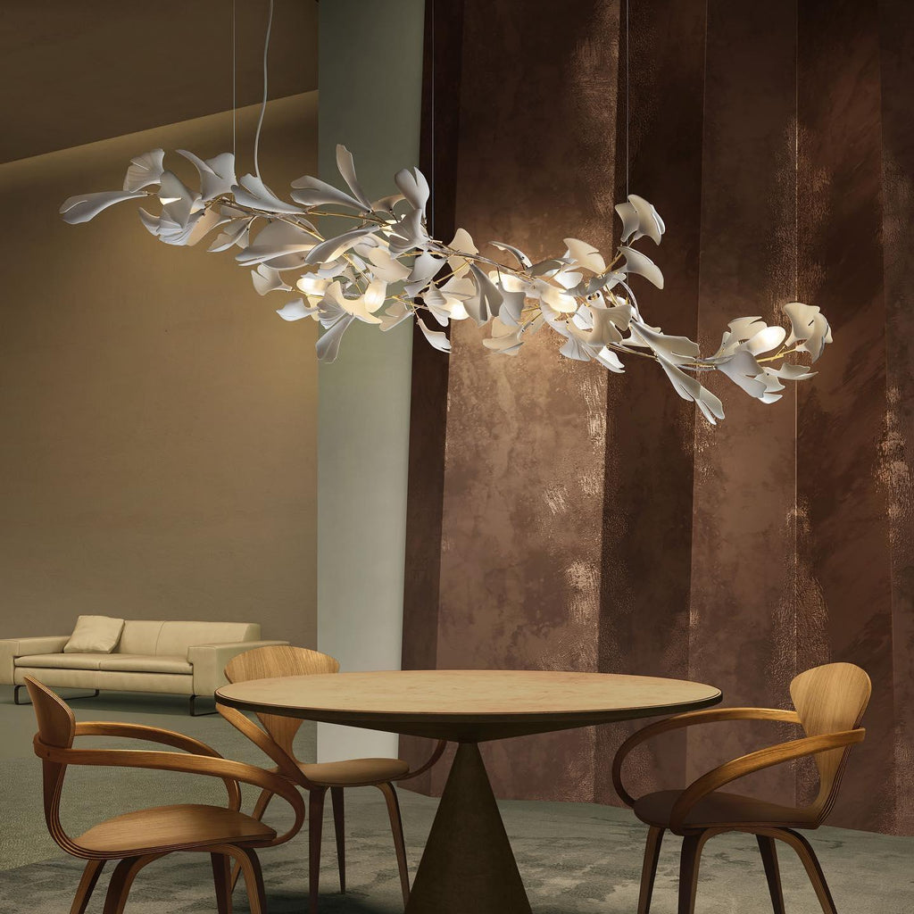 Gingko Ceramic Chandelier A