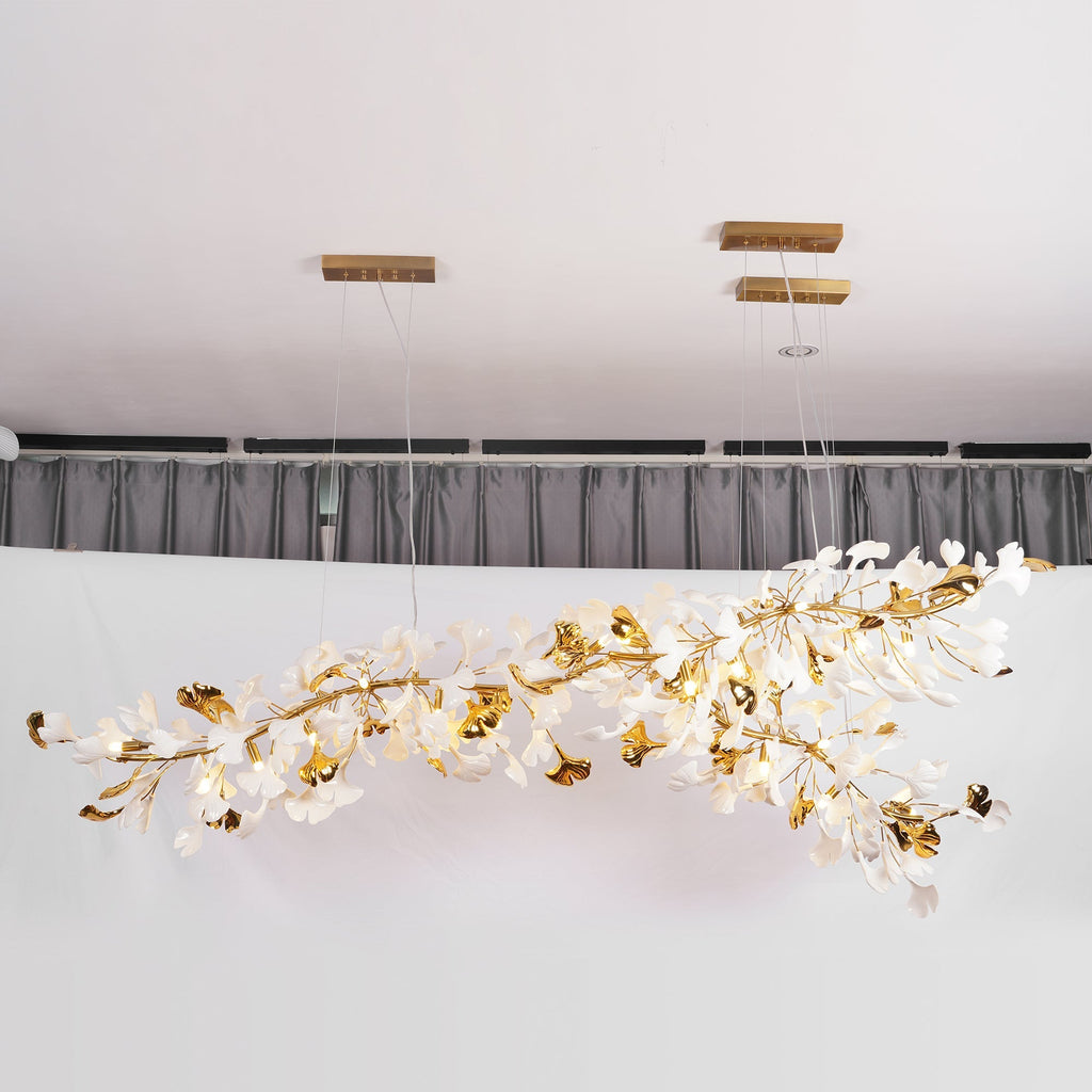 Gingko Ceramic Chandelier A