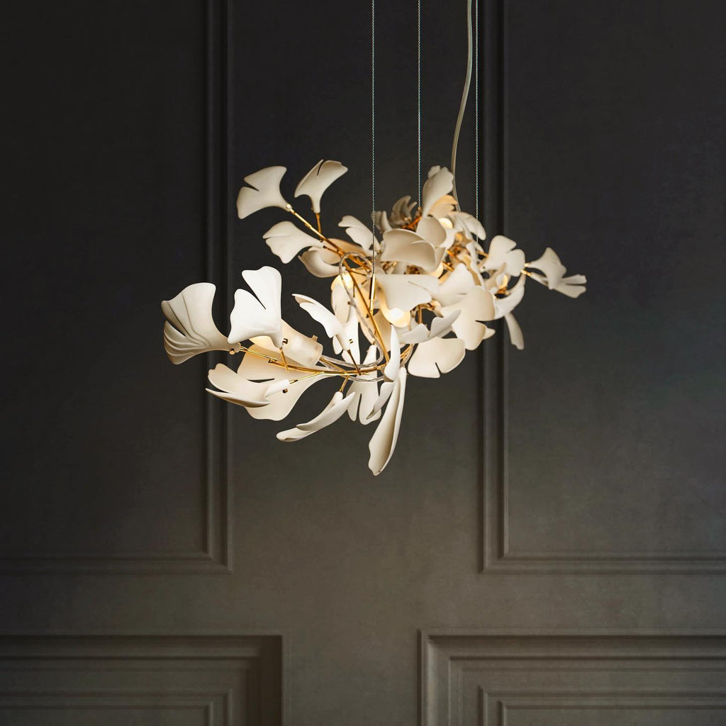 Gingko Ceramic Chandelier A