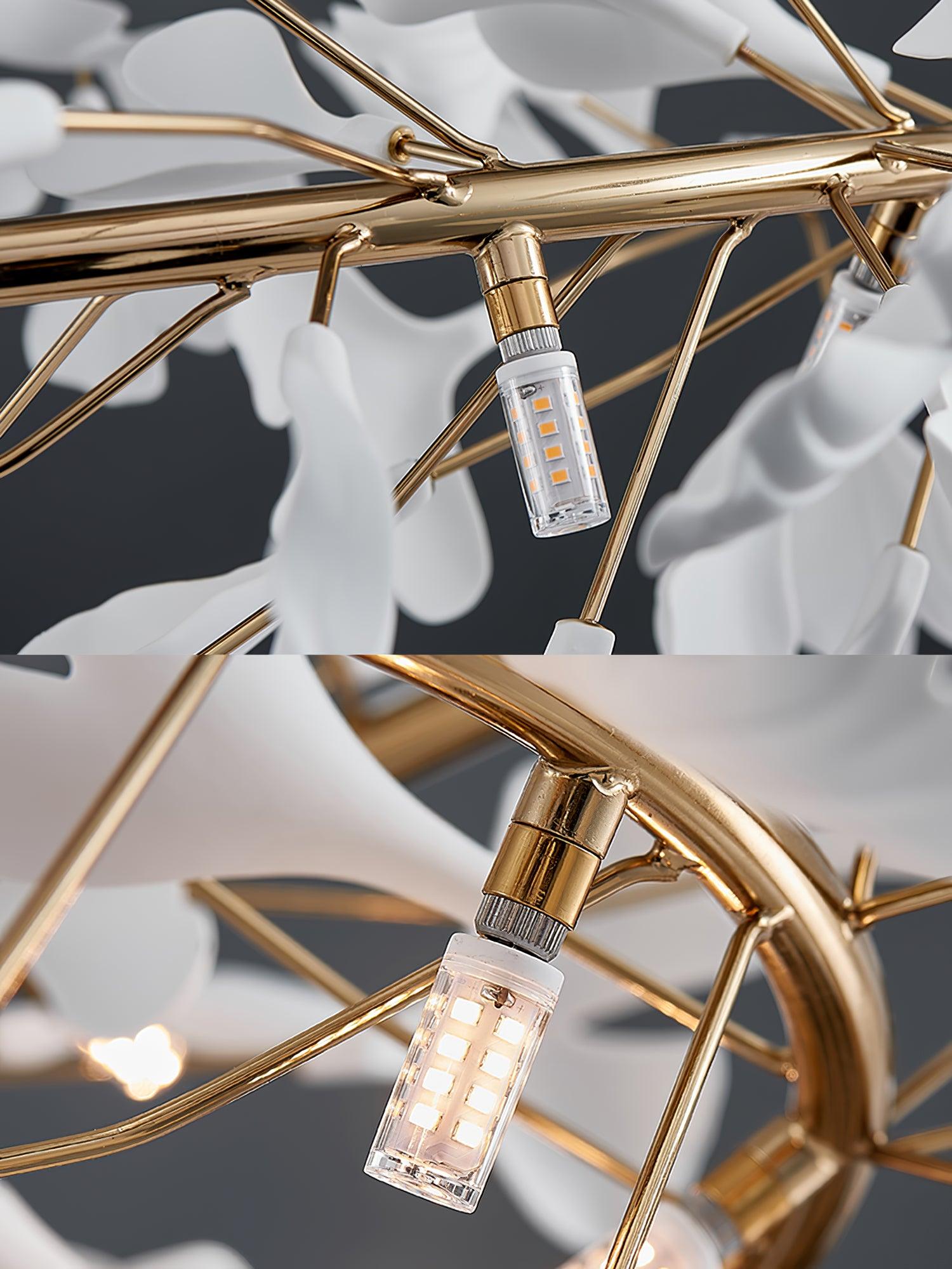 Gingko Ceramic Chandelier U