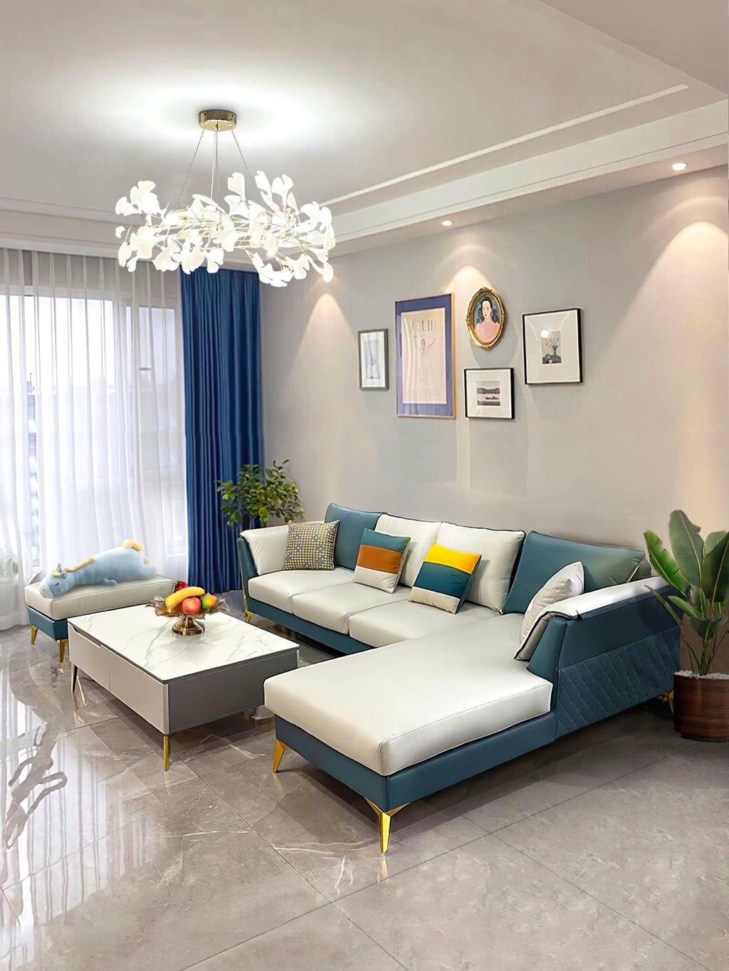 Gingko Chandelier O