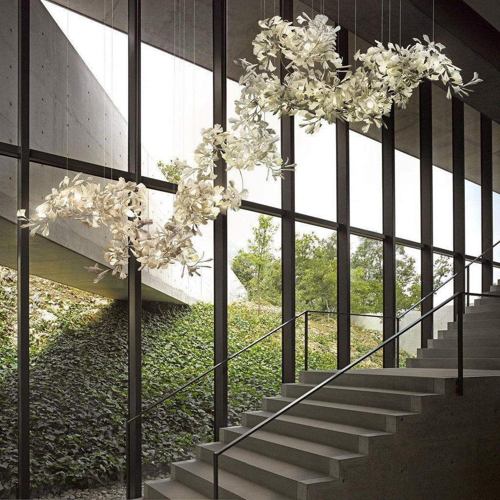 Gingko Ceramic Chandelier C