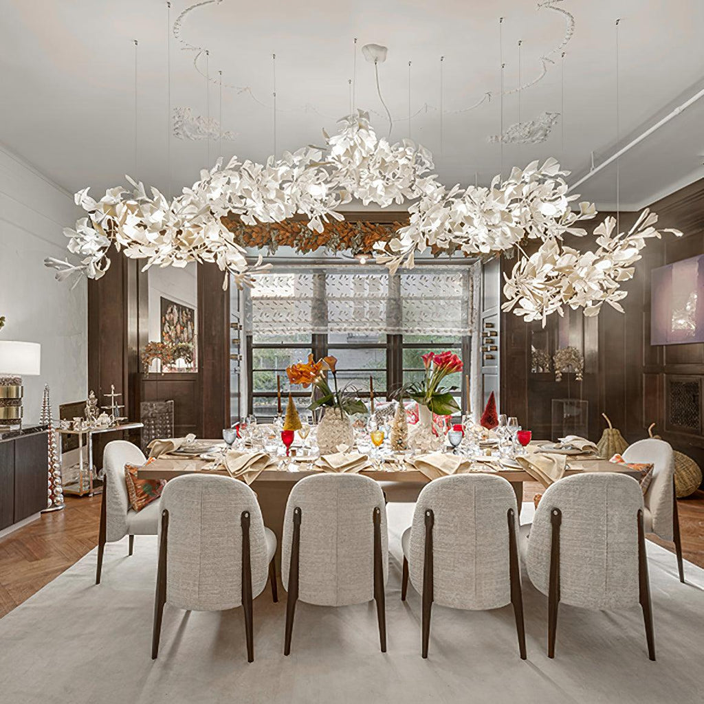 Gingko Ceramic Chandelier C