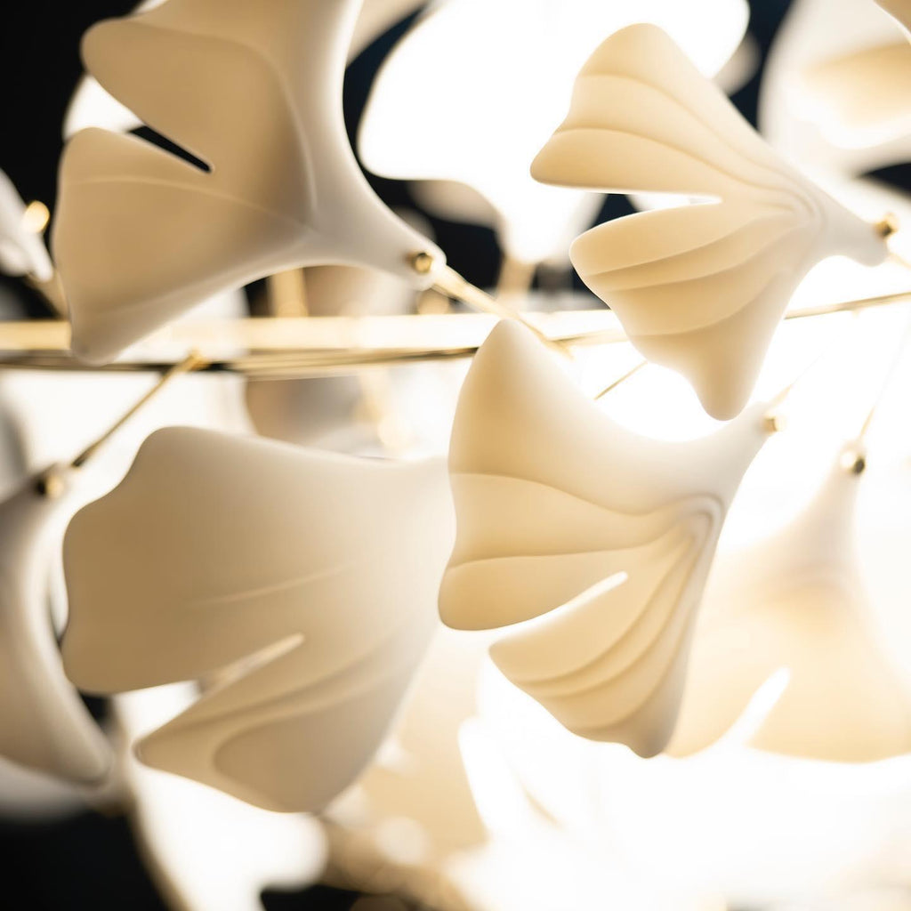 Gingko Ceramic Chandelier C