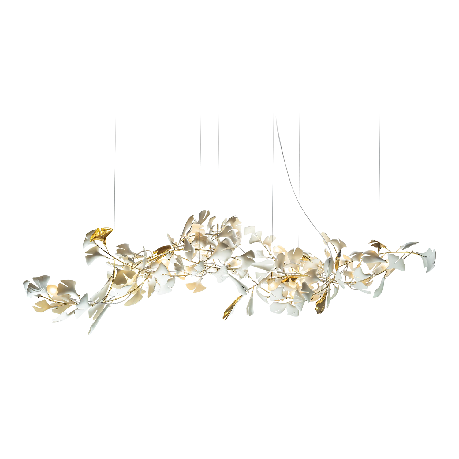 Gingko Ceramic Chandelier A