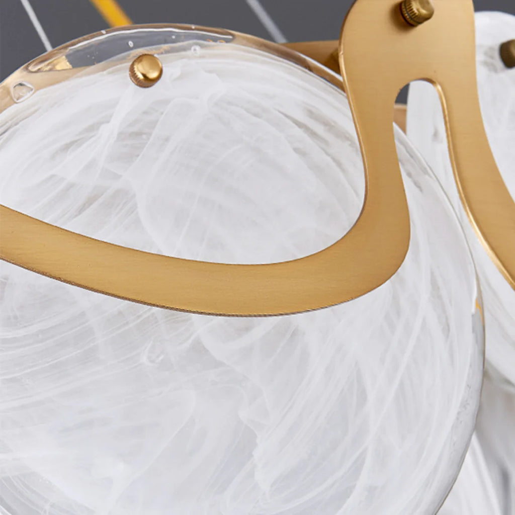 Modern Simple Glass Chandelier