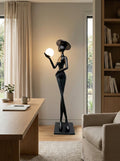 Lexa Sculpture Figure Floor Lamp