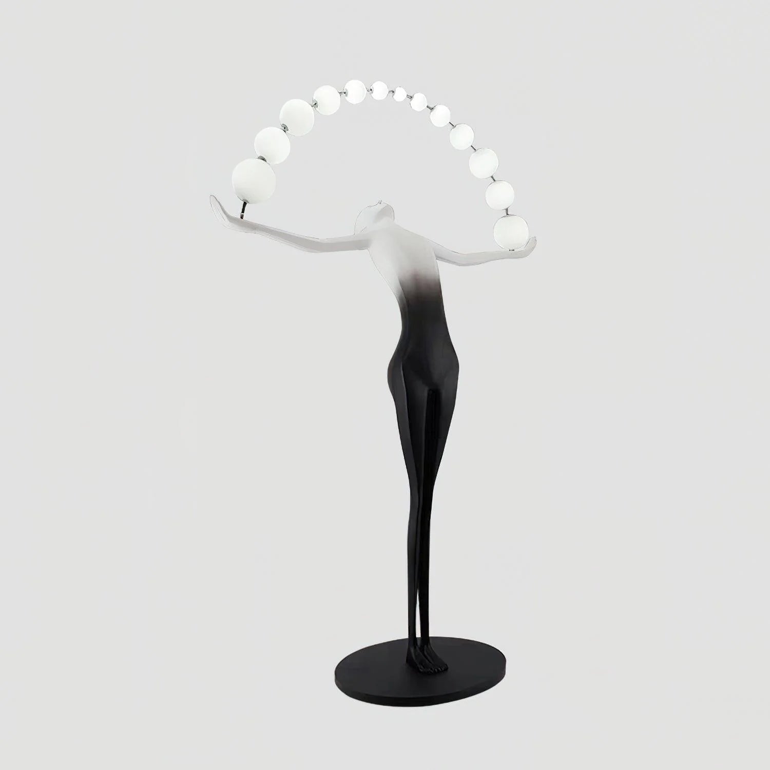 Liberty Sculpture Figure Floor Lamp