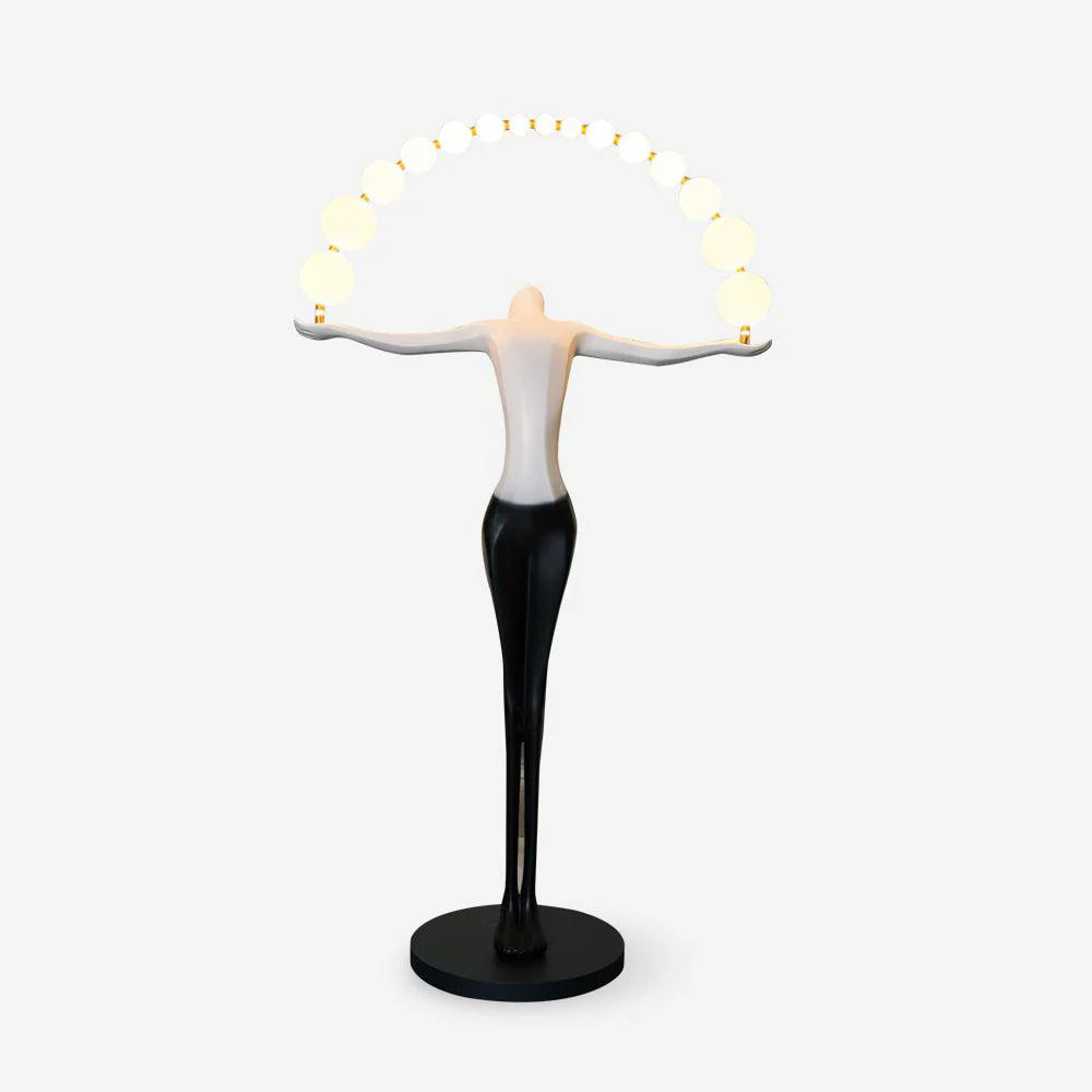Liberty Sculpture Figure Floor Lamp