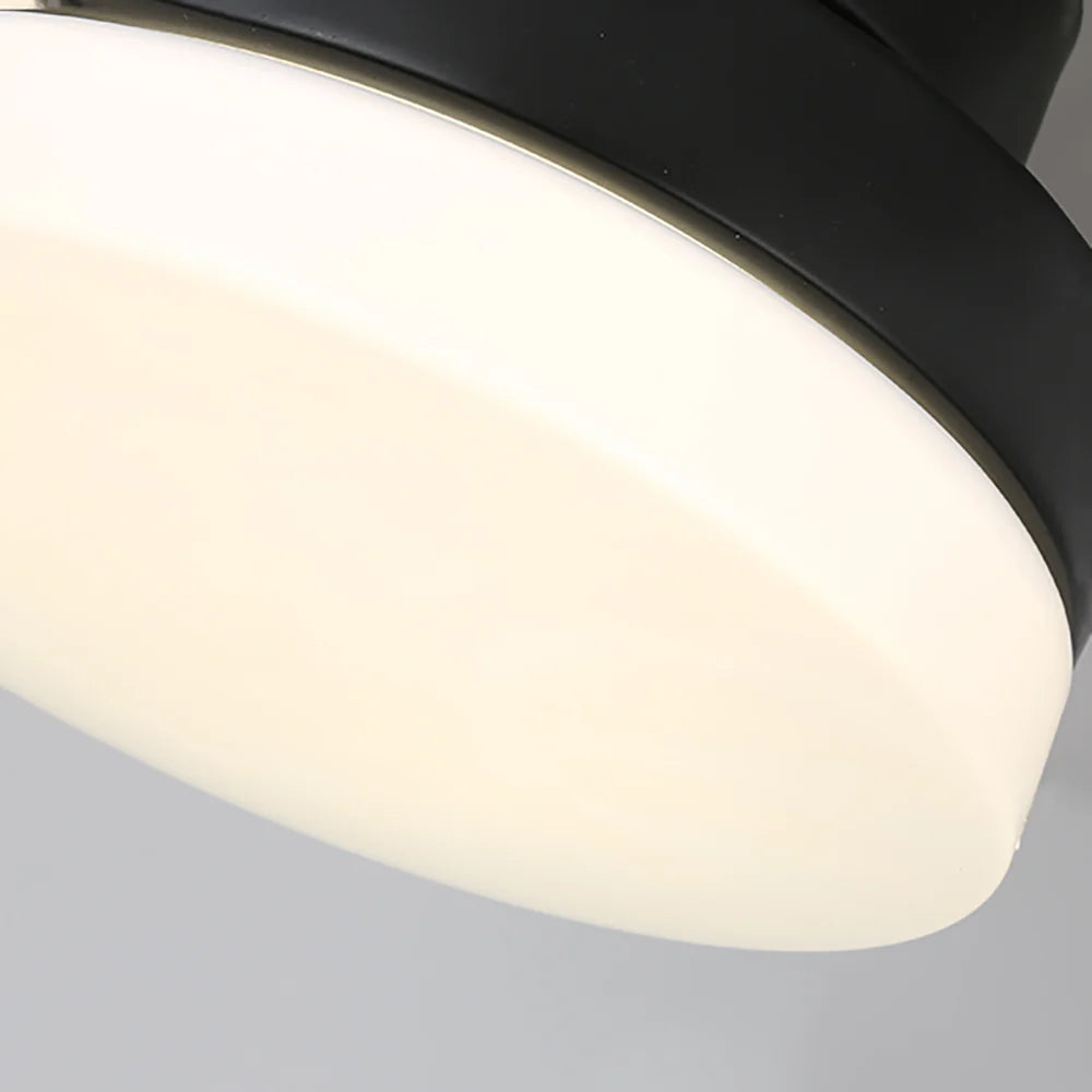Lighted LED American Ceiling Fan Light