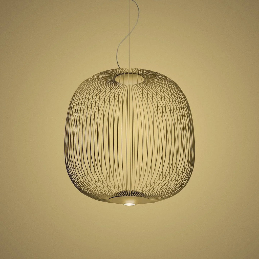 Lightweight Spokes Shaped Pendant Lamp