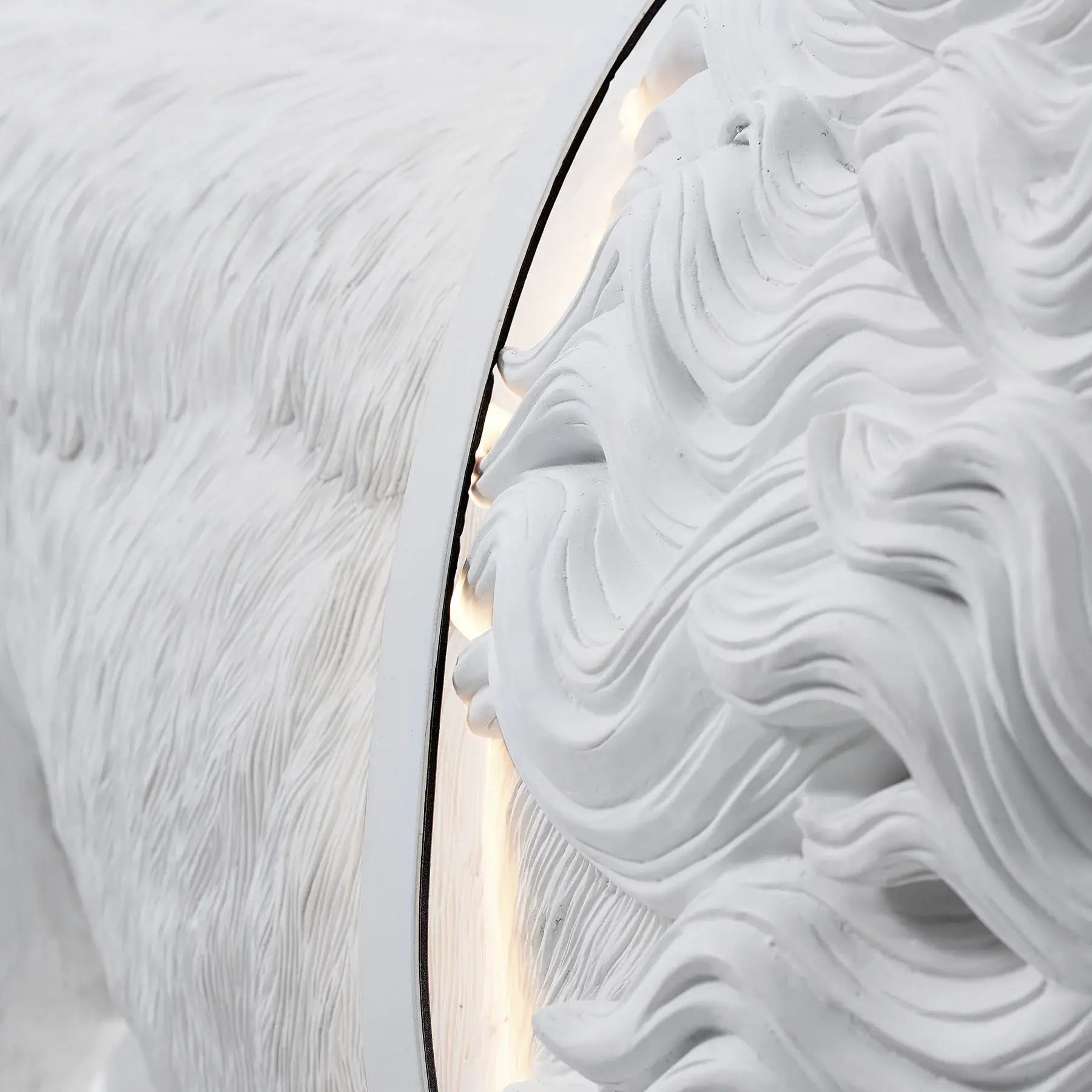 Lion Statue Floor Lamp