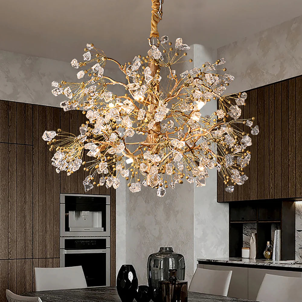 Lorna Berry Branch Shape Glass Chandelier