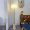 Glass Jwda Marble Floor Lamp