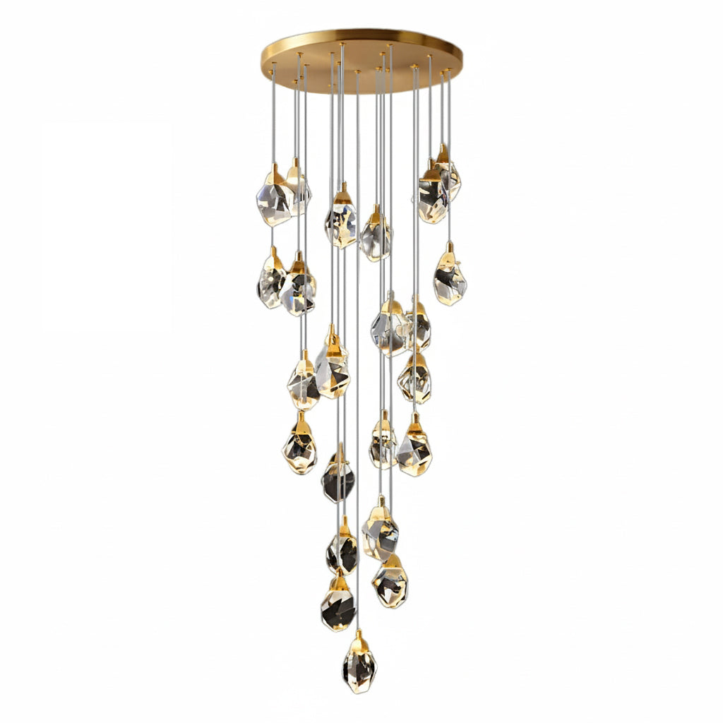 Luxe Prism Crystal Pendant Light