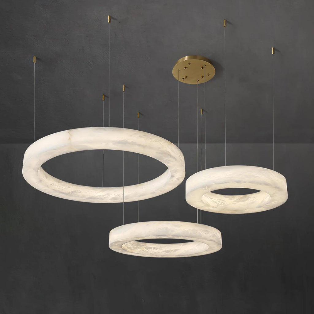 Marika Alabaster Pendant Lamp