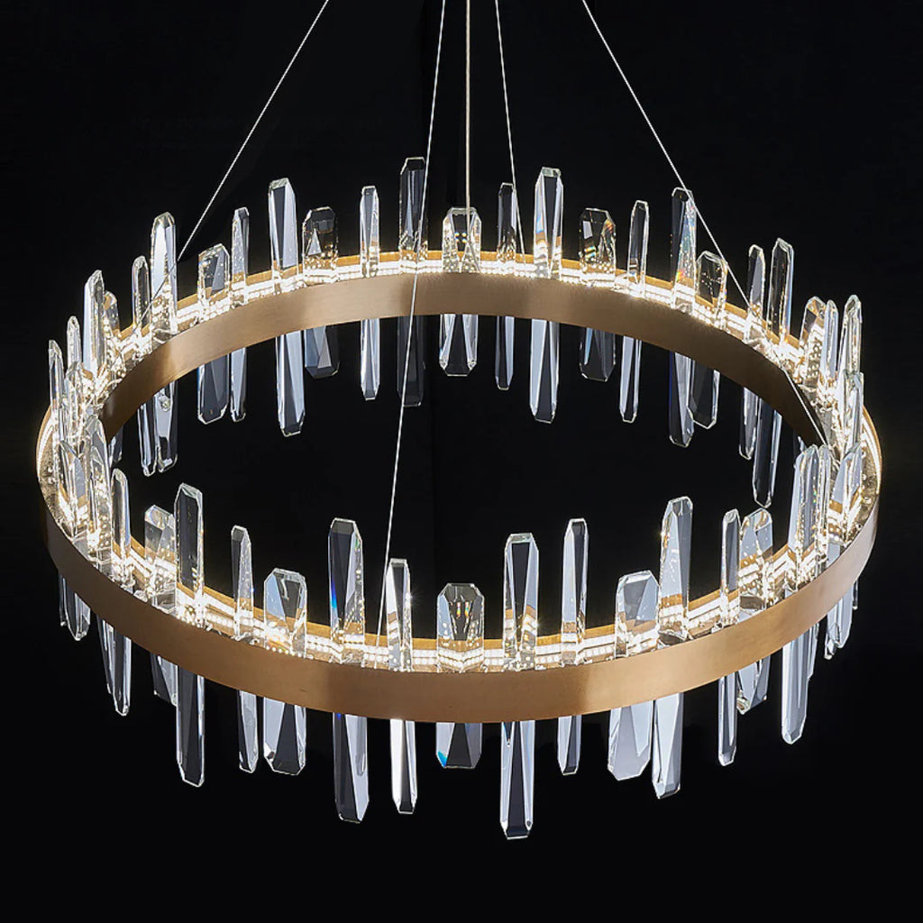 Marylin Modern Crystal Ring Chandelier