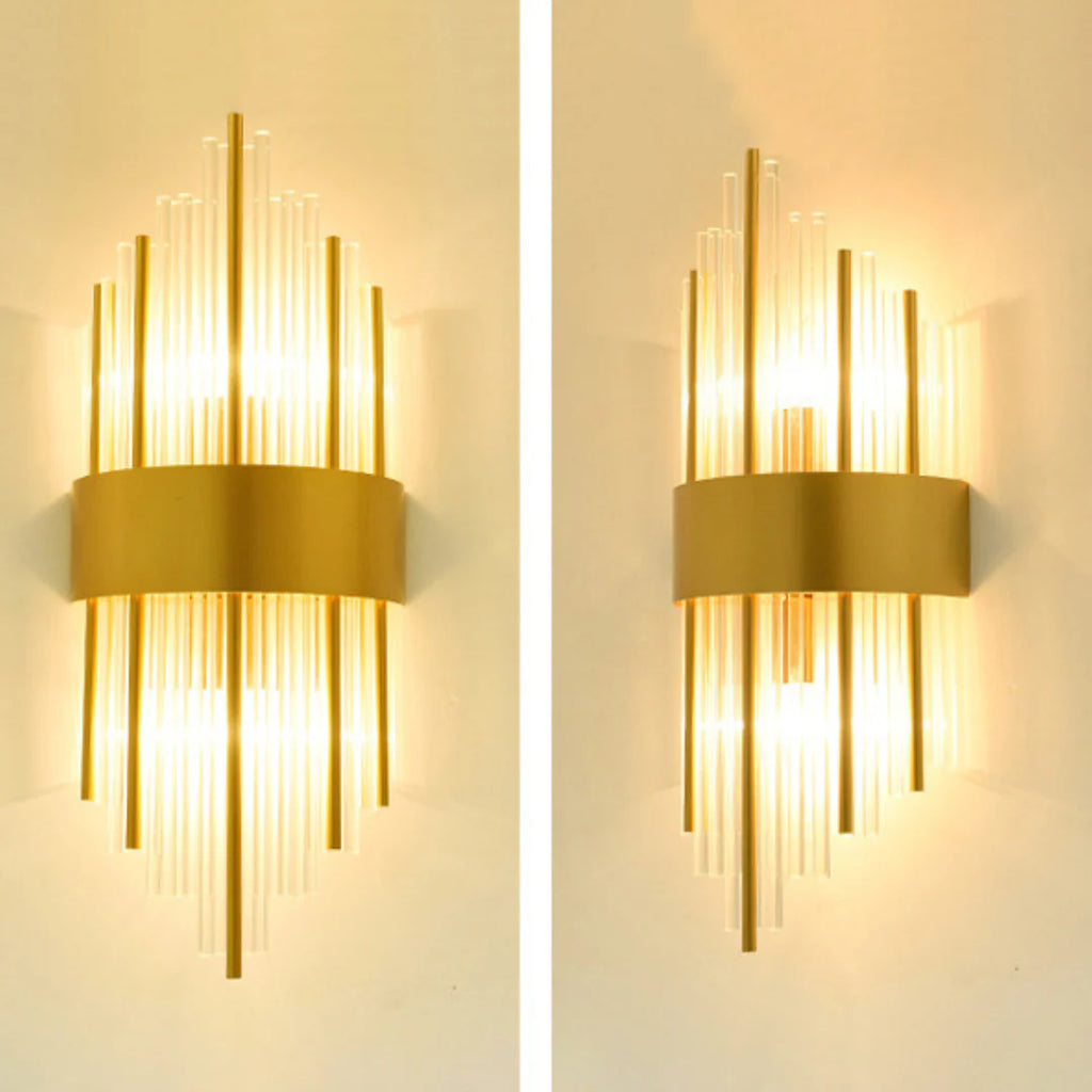 Cylinder Crystal Melanie Wall Lamp