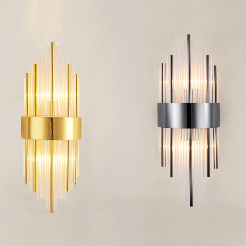 Cylinder Crystal Melanie Wall Lamp