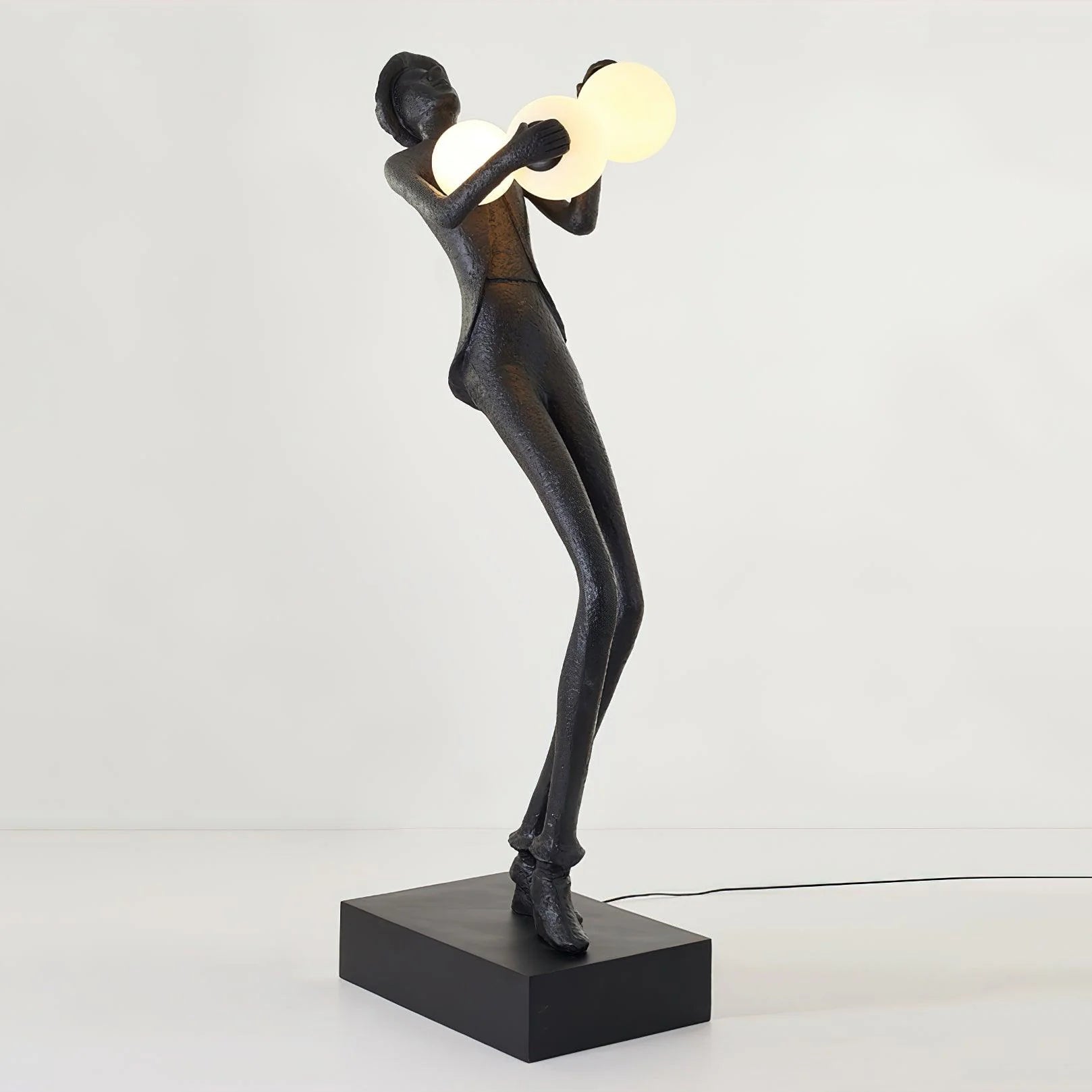 Michael Character Sculpture Floor Lamp