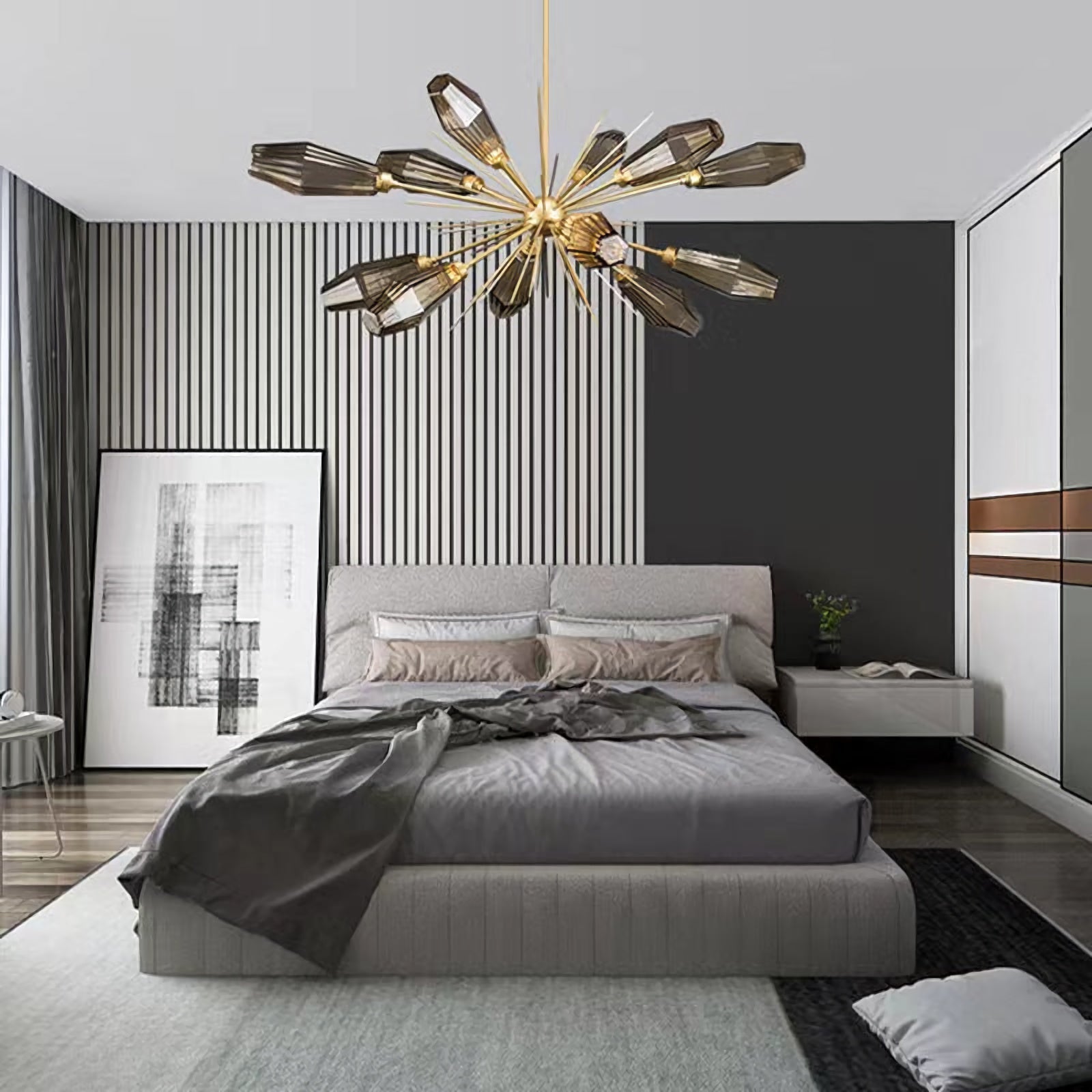 Modern Aalto Oval Chandelier