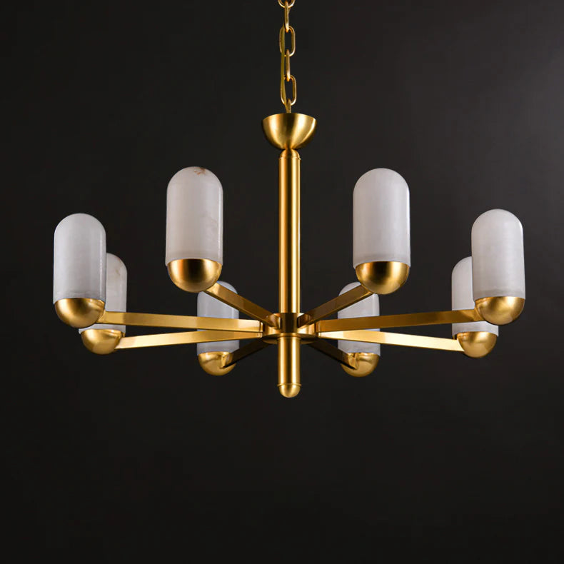 Moonshade Marble Chandelier