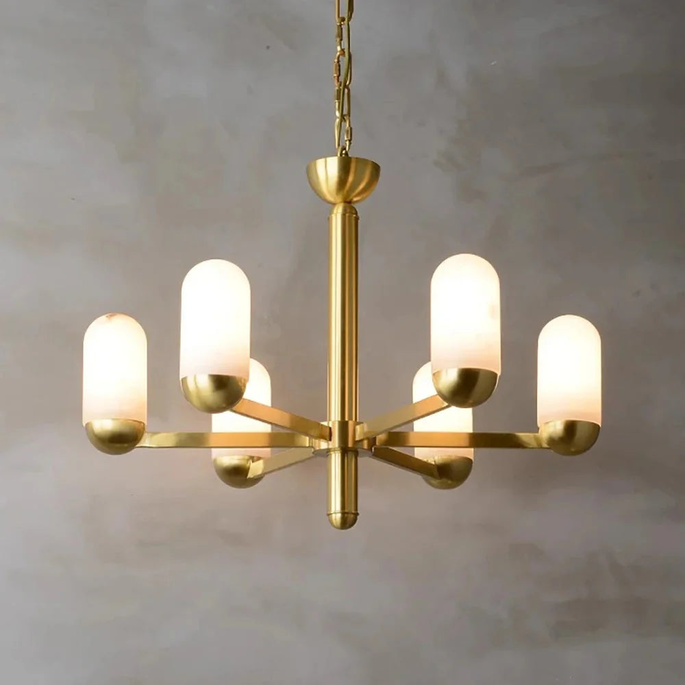 Moonshade Marble Chandelier