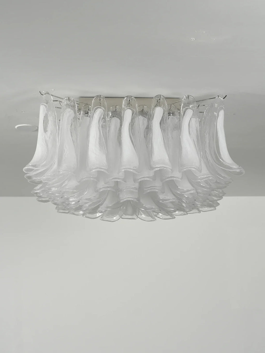Murano Style Glass Petal Ceiling Light
