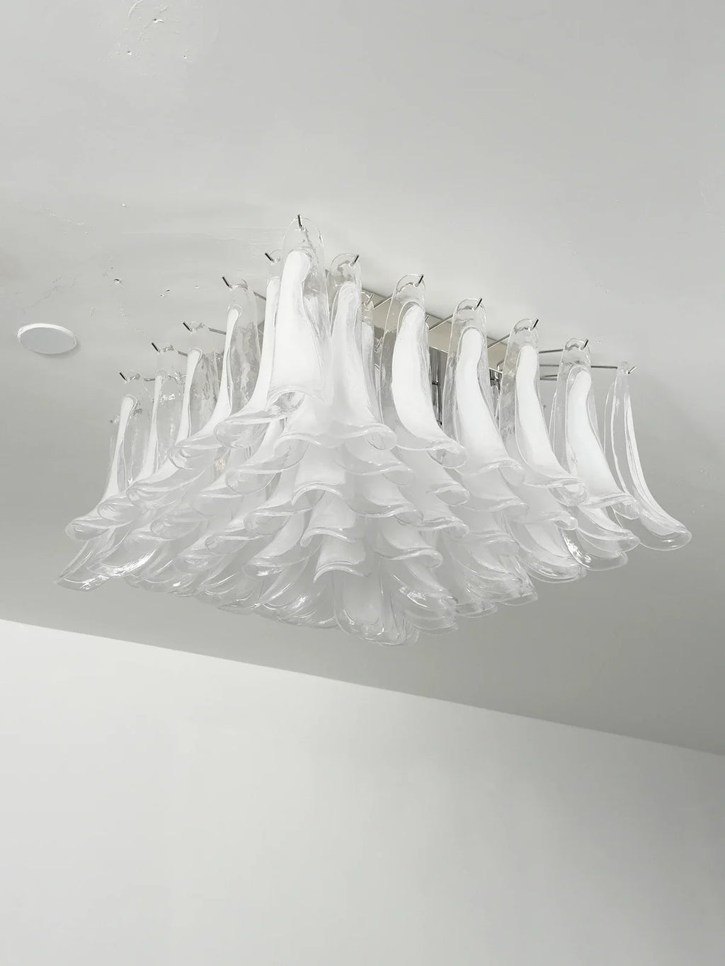 Murano Style Glass Petal Ceiling Light
