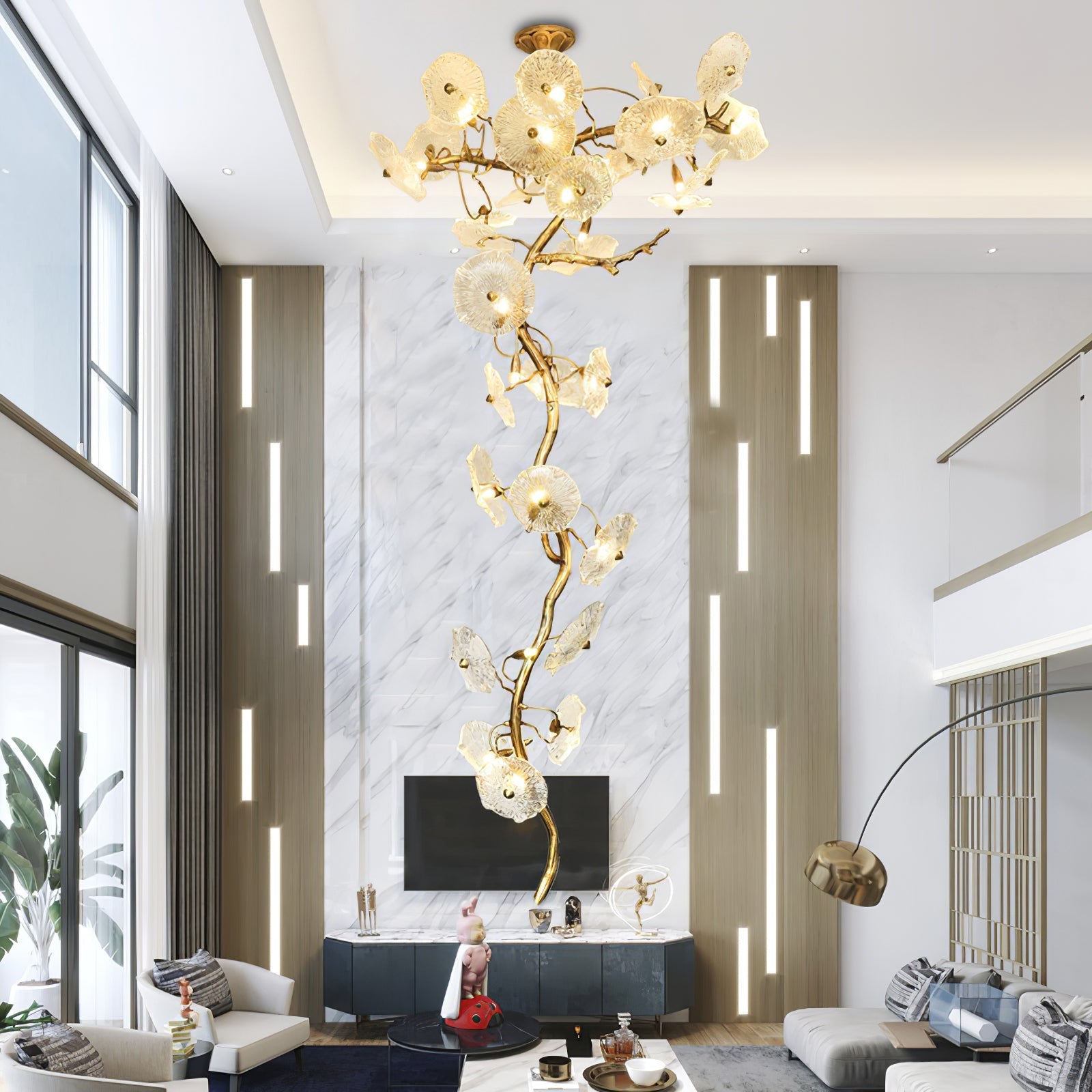Nenufar Bonsai Chandelier