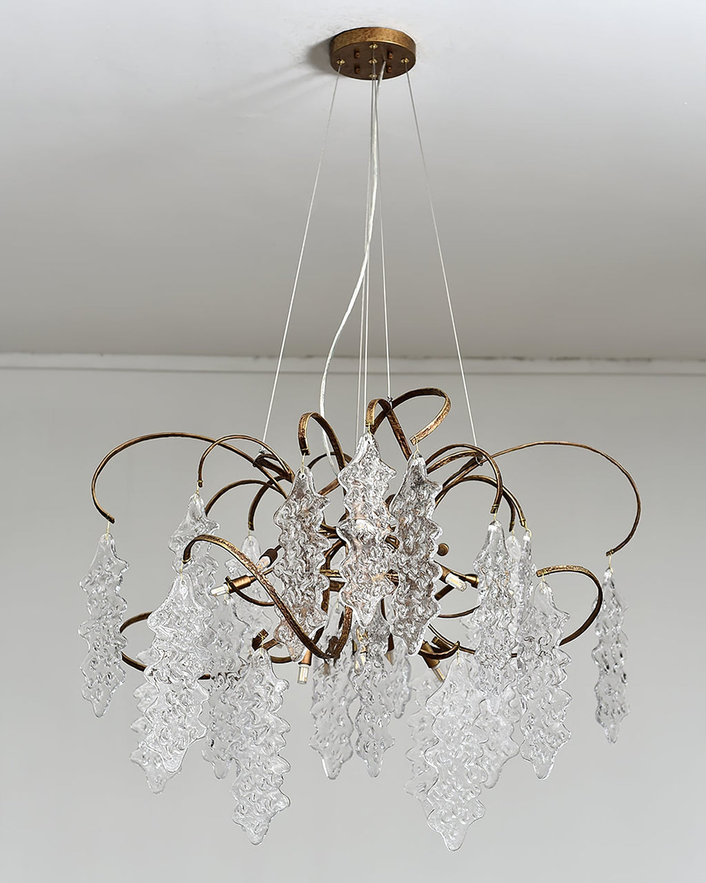 Luxury Niagara Round Glass Chandelier